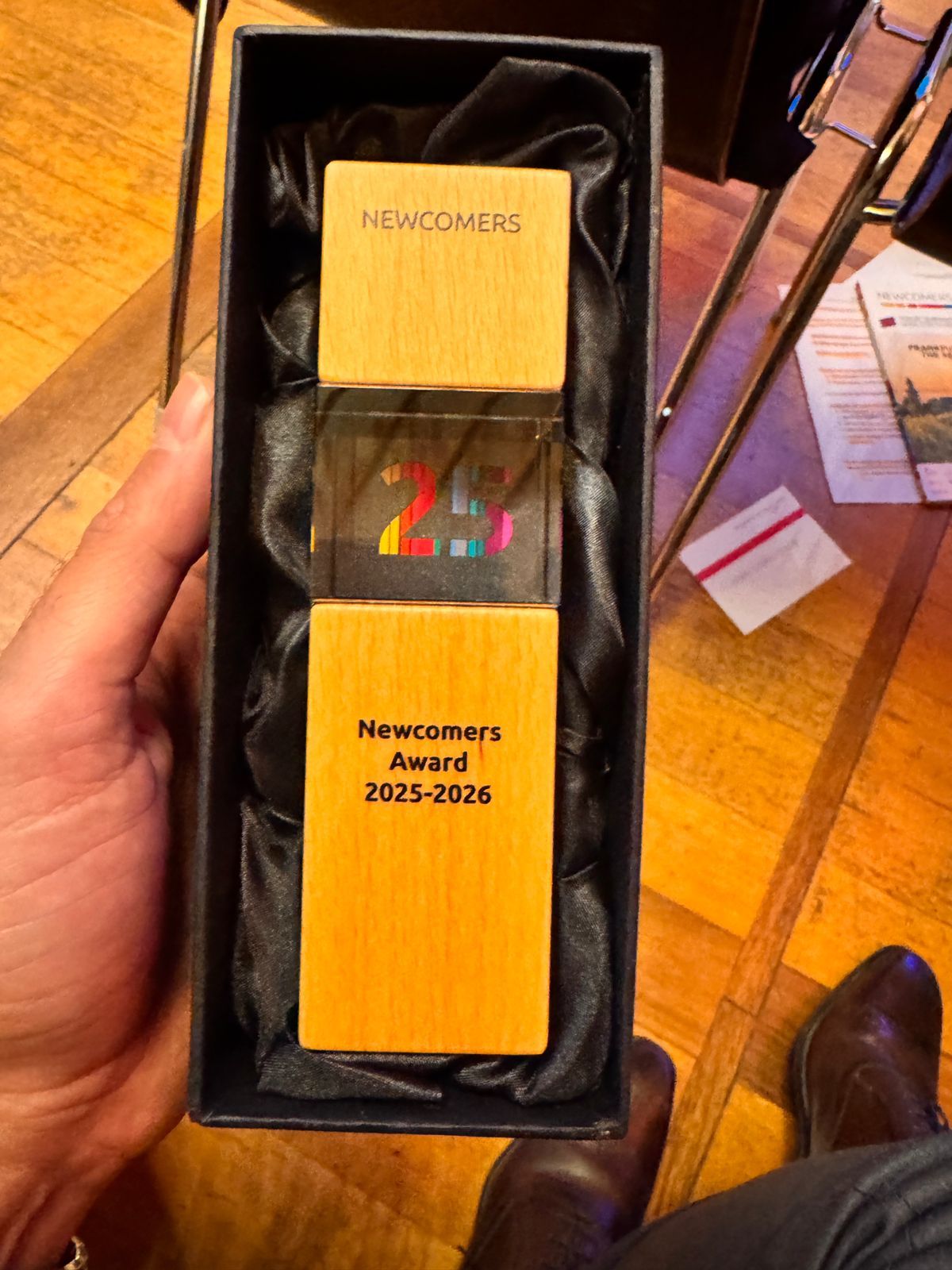 Accel Skill awarded by Newcomers in Frankfurt, Germany