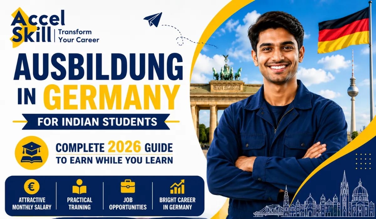 Ausbildung in Germany for Indian Students: Complete 2026 Guide to Earn While You Learn